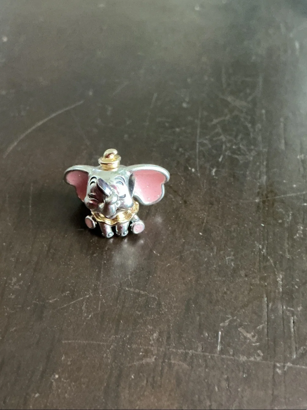 Pandora Pink & Gold Elephant Charm Dumbo